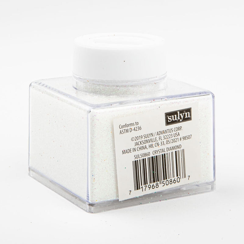 Gray Crystal Extra Fine Glitter 56 Grams Glitter