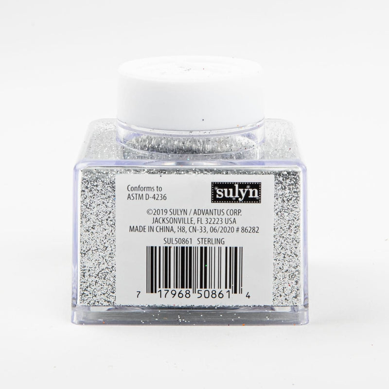 Gray Silver Extra Fine Glitter 56 Grams Glitter