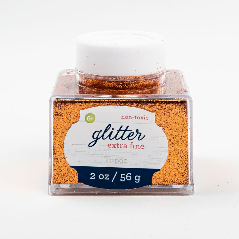 Coral Extra Fine Glitter - Topaz - 56 Grams Glitter