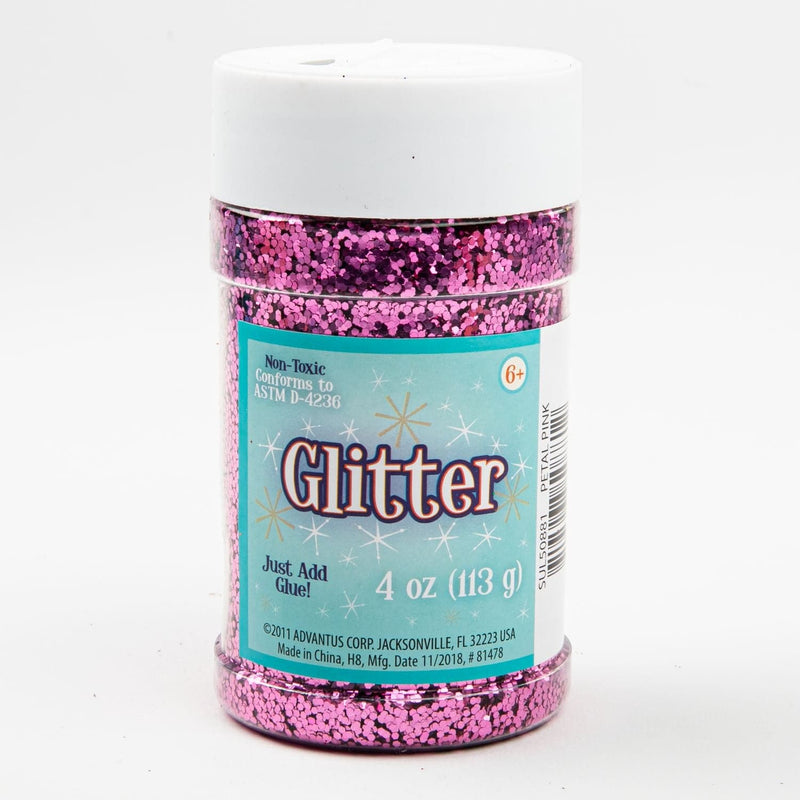 Light Steel Blue Petal Pink Metallic Glitter 113 Grams Glitter