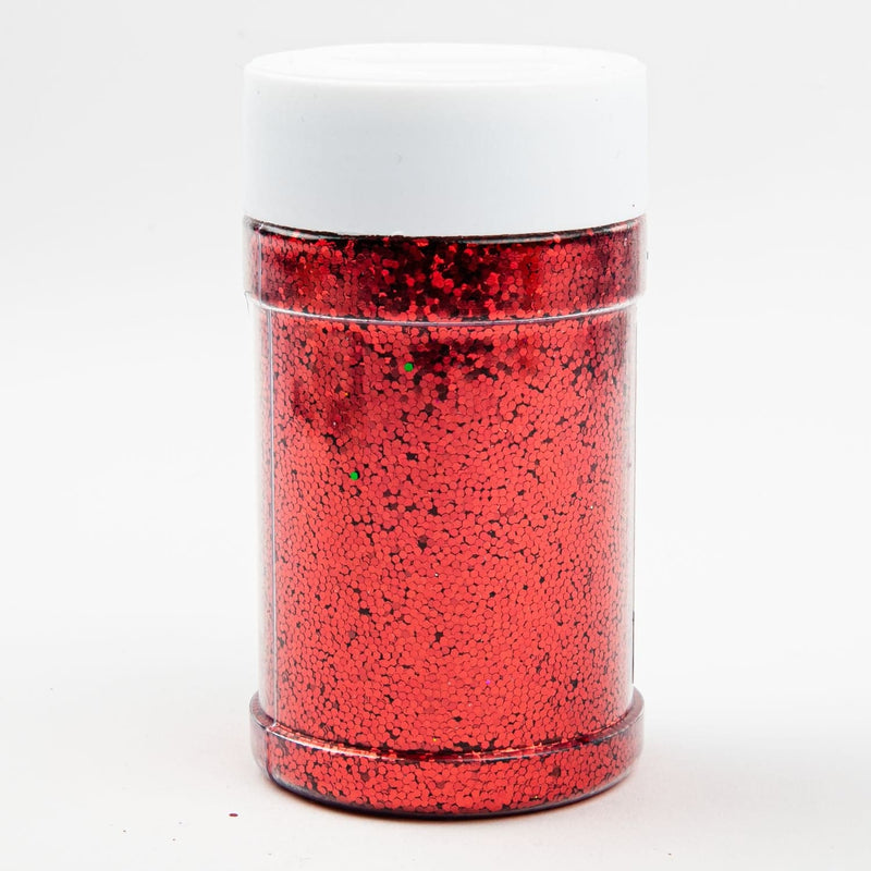 Tomato Red Glitter 113 Grams with Shaker Jar Glitter