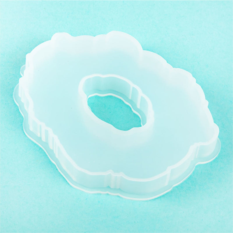 Pale Turquoise American Crafts Color Pour Resin Mould-Geode Moulds