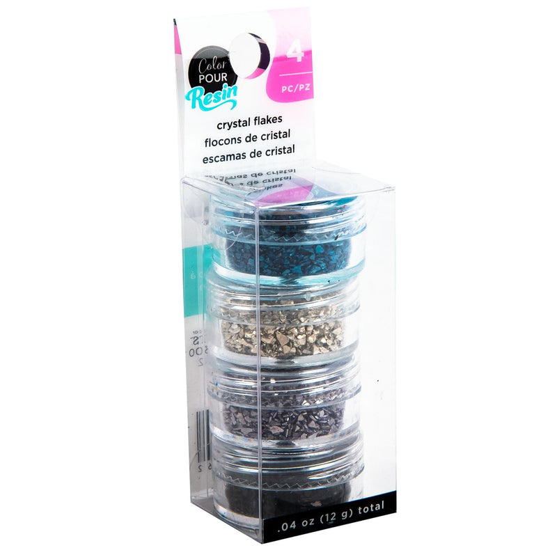 Gray American Crafts Color Pour Mix-Ins 4/Pkg

Crystal Flakes - Galaxy Resin Mix Ins