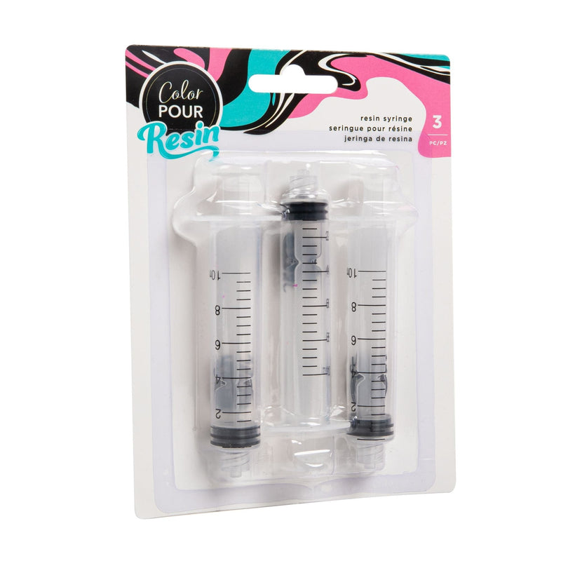 Gray American Crafts Color Pour Resin Syringes 3/Pkg Resins for Casting