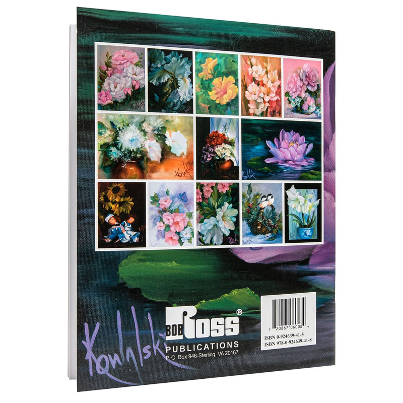 Dark Slate Gray Bob Ross Books Presents Annette Kowalski's The Joy of Painting Flowers II Art Instructional Books