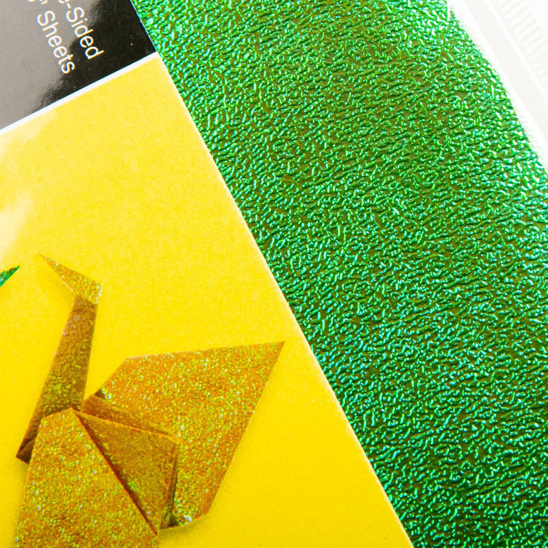 Gold Origami Paper Pack - Iridescent 40 Sheets Origami