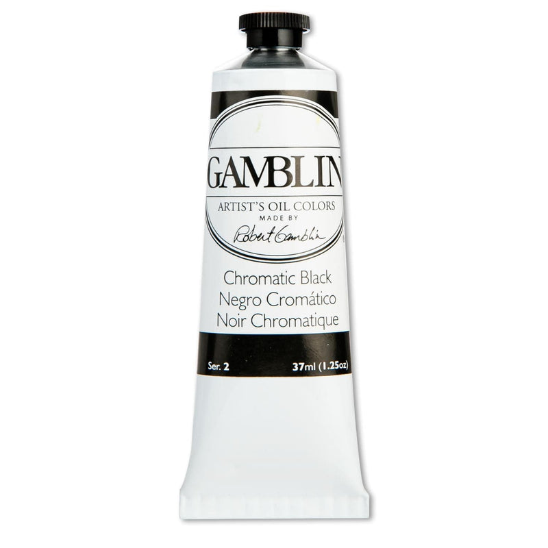 Lavender Gamblin Artist Grade Oil Paint Chromatic Black Series 2 37mL Oil Paints
