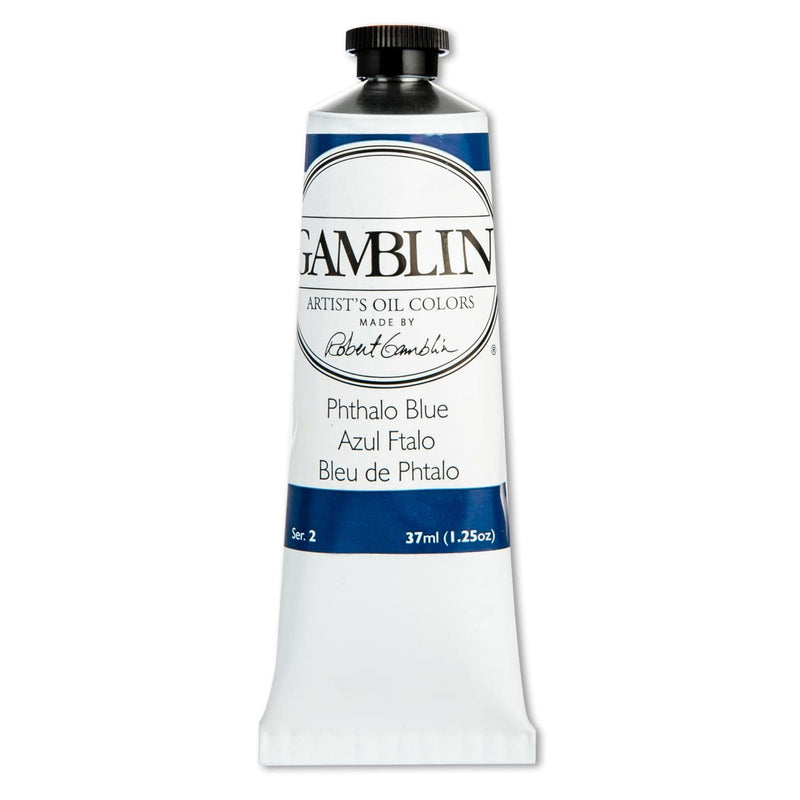 Lavender Gamblin Artist Grade Oil Paint Phthalo Blue Series 2 37mL Oil Paints