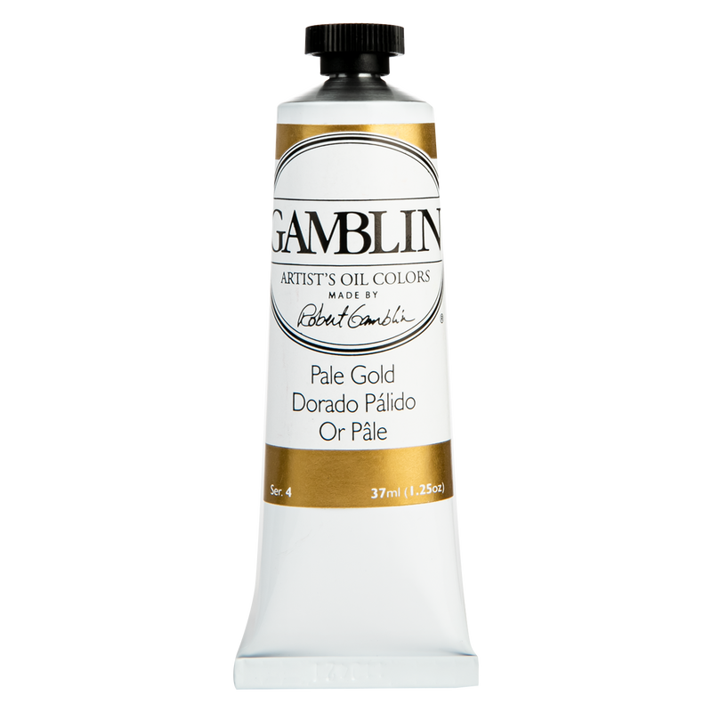 Lavender Gamblin Artist Grade Oil Paint Pale Gold Series 4 37mL Oil Paints