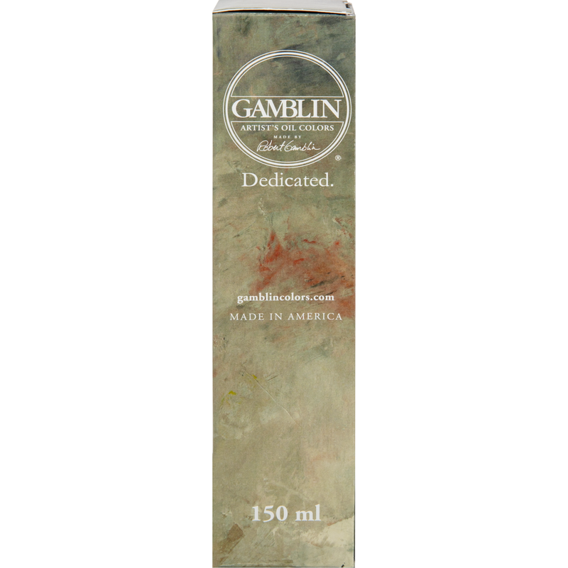 Rosy Brown Gamblin Artist Grade Oil Paint Asphaltum Series 3 150mL Oil Paints