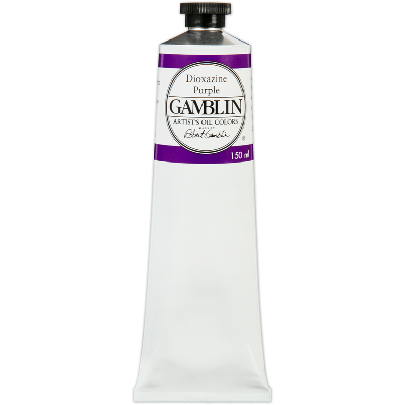 Lavender Gamblin Artist Grade Oil Paint Dioxazine Purple Series 2 150mL Oil Paints