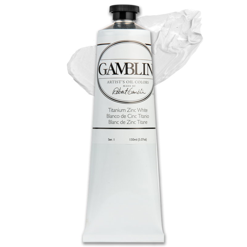 Lavender Gamblin Artist Grade Oil Paint Titanium-Zinc White Series 1 150mL Oil Paints