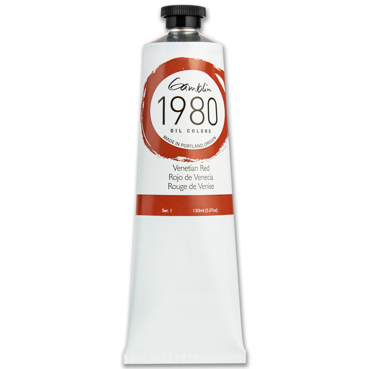 Lavender Gamblin 1980 Oil Paint Venetian Red 150mL Series 1 Oil Paints