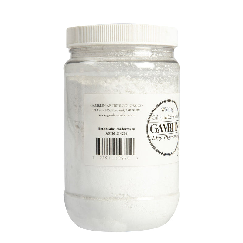 Light Gray Gamblin Dry Pigment Whiting 271g Pigments