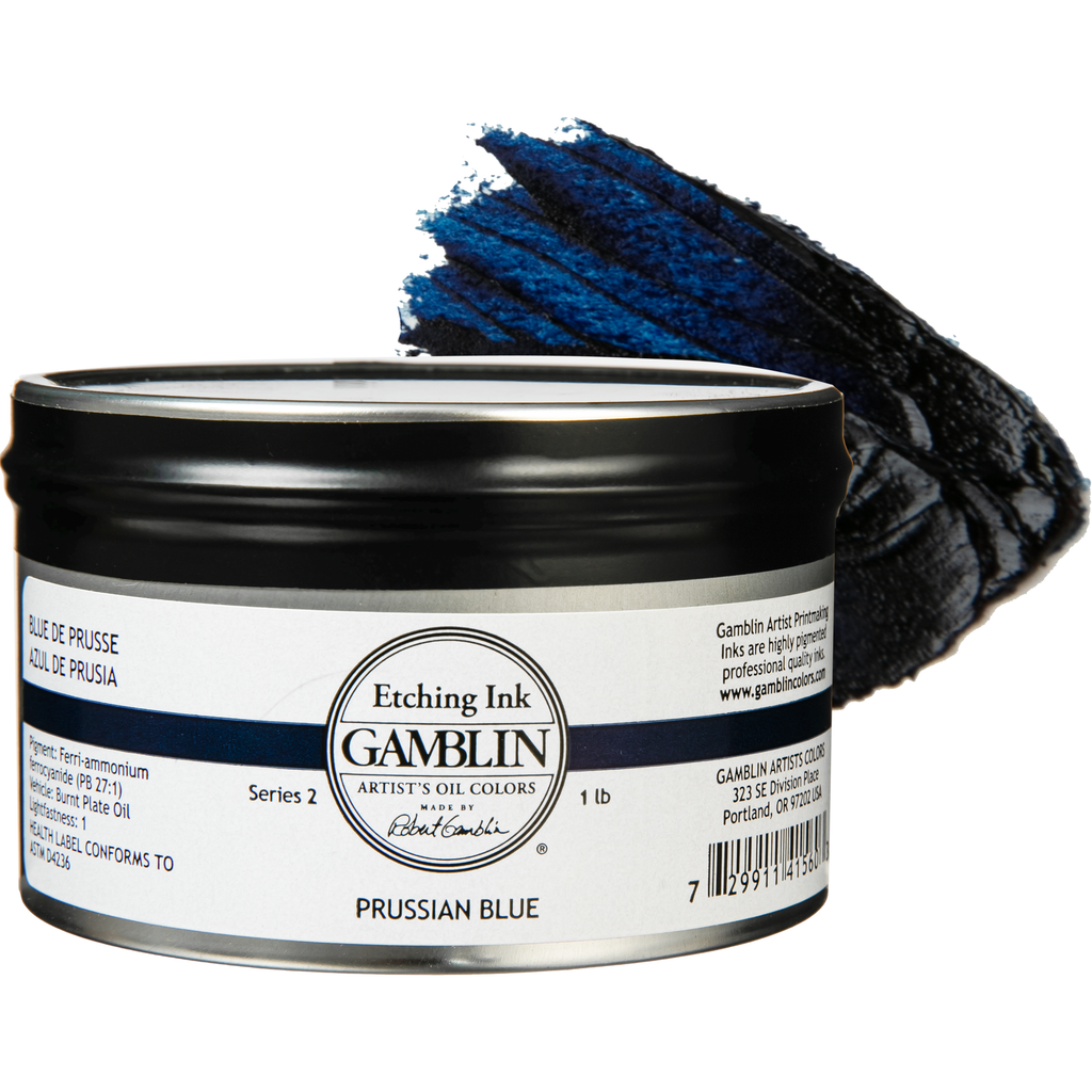 Gamblin Prussian Blue Etching Ink 454g
