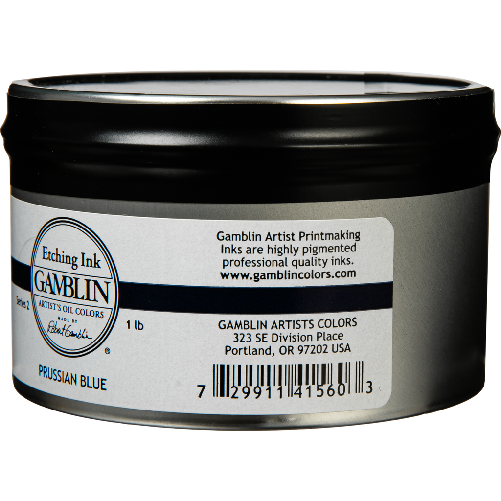 Gamblin Prussian Blue Etching Ink 454g