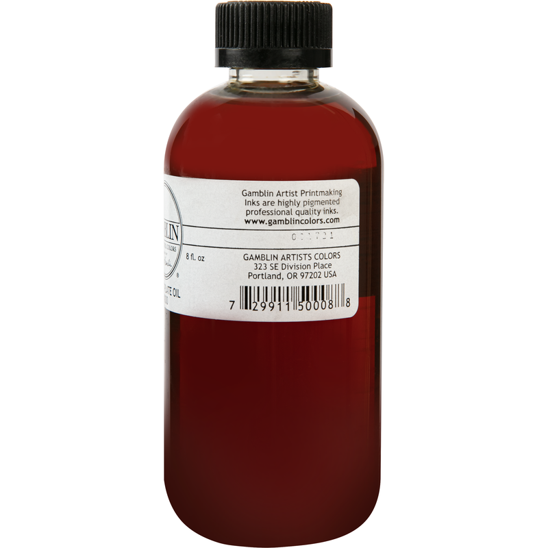 Light Gray Gamblin Burnt Plate Oil