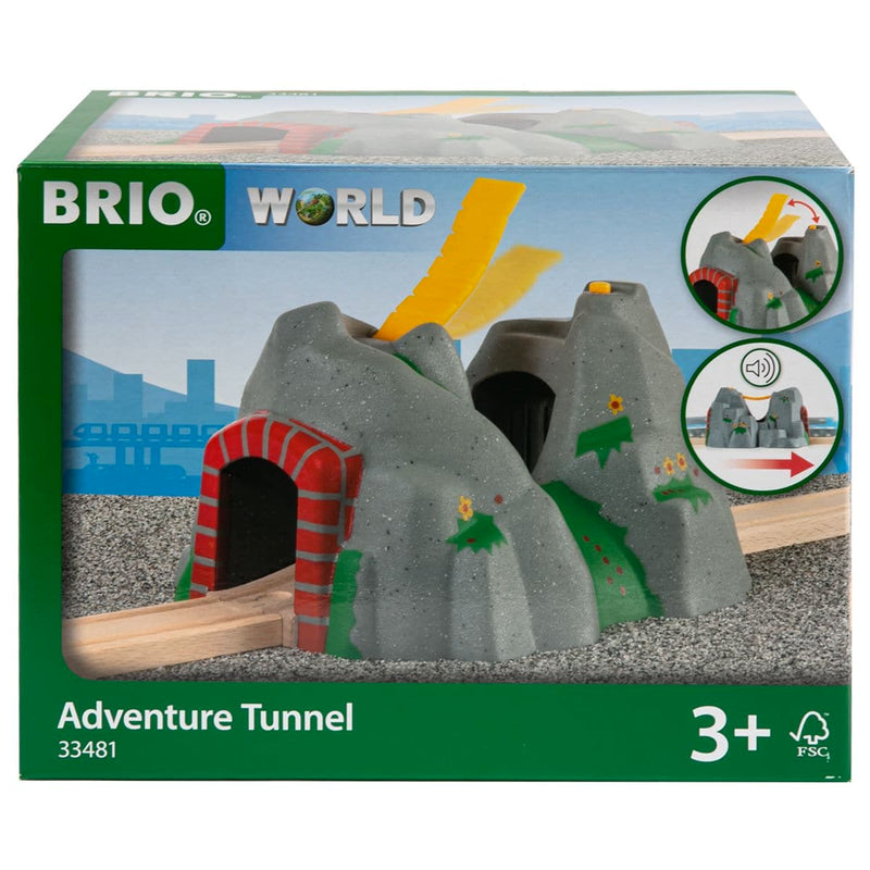 Dark Slate Gray BRIO Tunnel - Adventure Tunnel Kids Educational Games and Toys