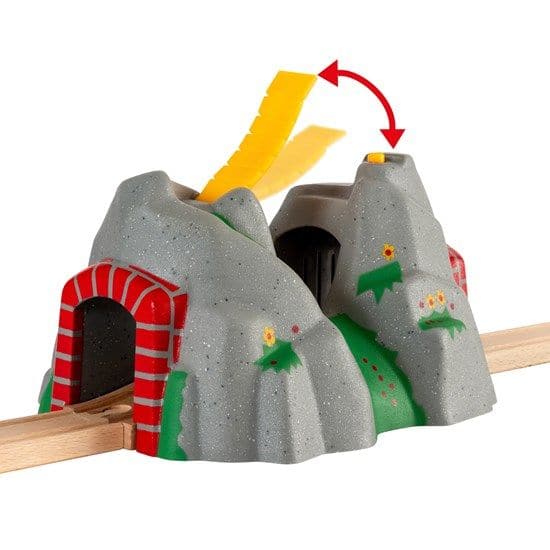 Rosy Brown BRIO Tunnel - Adventure Tunnel Kids Educational Games and Toys