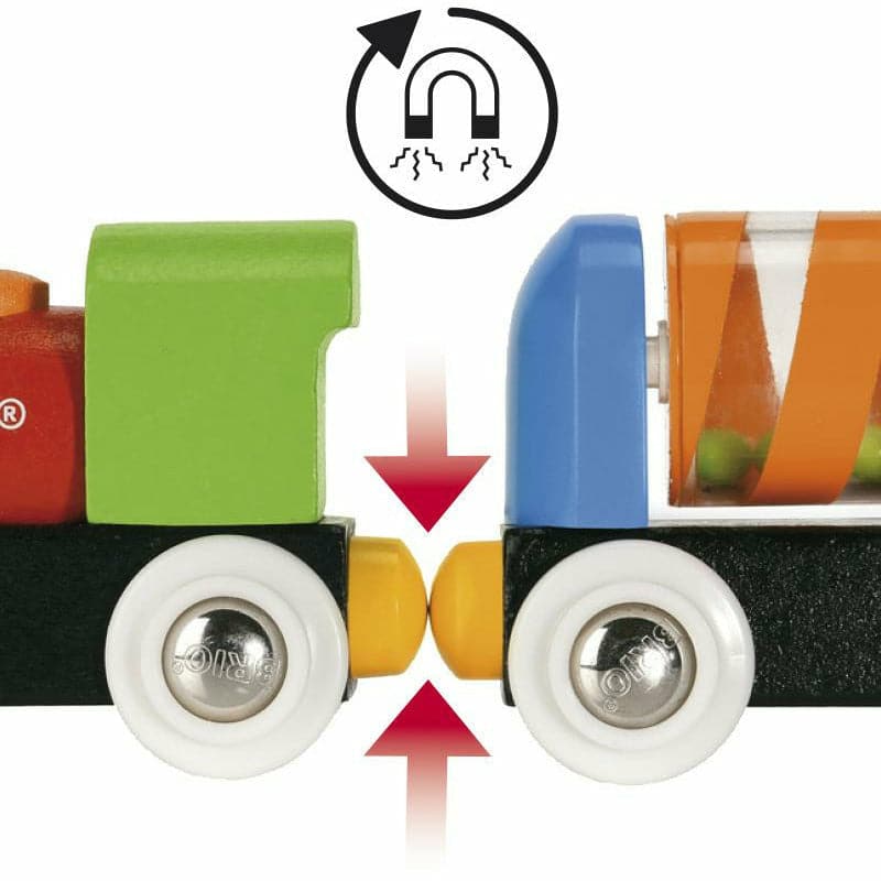 Light Gray BRIO My First - Railway Beginner Pack 18 pcs Kids Educational Games and Toys