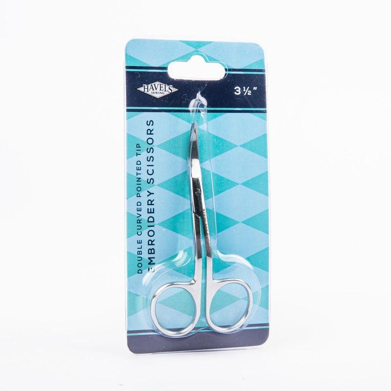 Sky Blue Havel's Double-Curved Embroidery Scissors 3.5"

Silver Quilting and Sewing Tools and Accessories