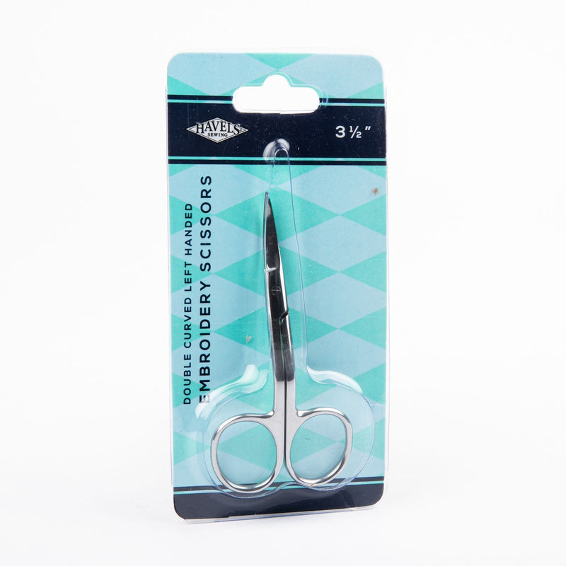 Sky Blue Havel's Double-Curved Embroidery Scissors 3.5"

Left-Handed Quilting and Sewing Tools and Accessories