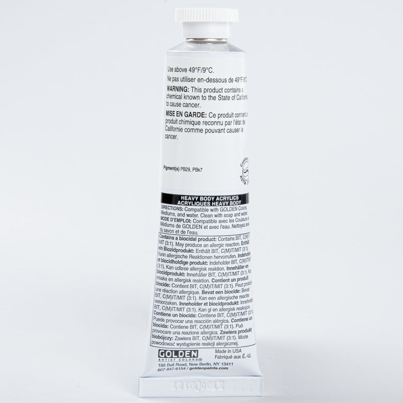 Gray Golden Heavy Body Acrylic Paint 59ml  Paynes Gray Acrylic Paints
