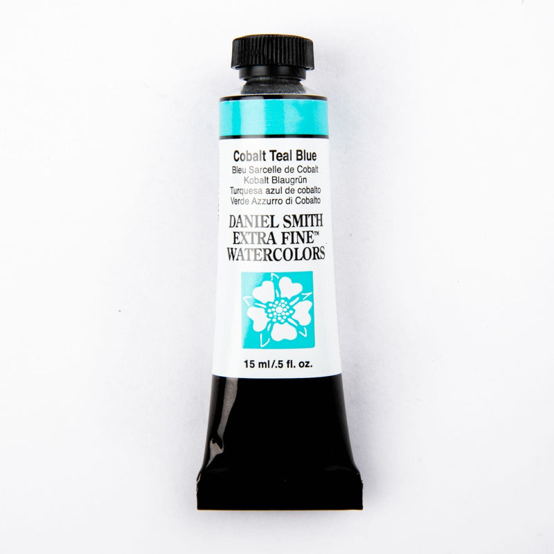 Medium Turquoise Daniel Smith Extra Fine Watercolors 15ml Cobalt Teal Blue S2 Watercolour Paints