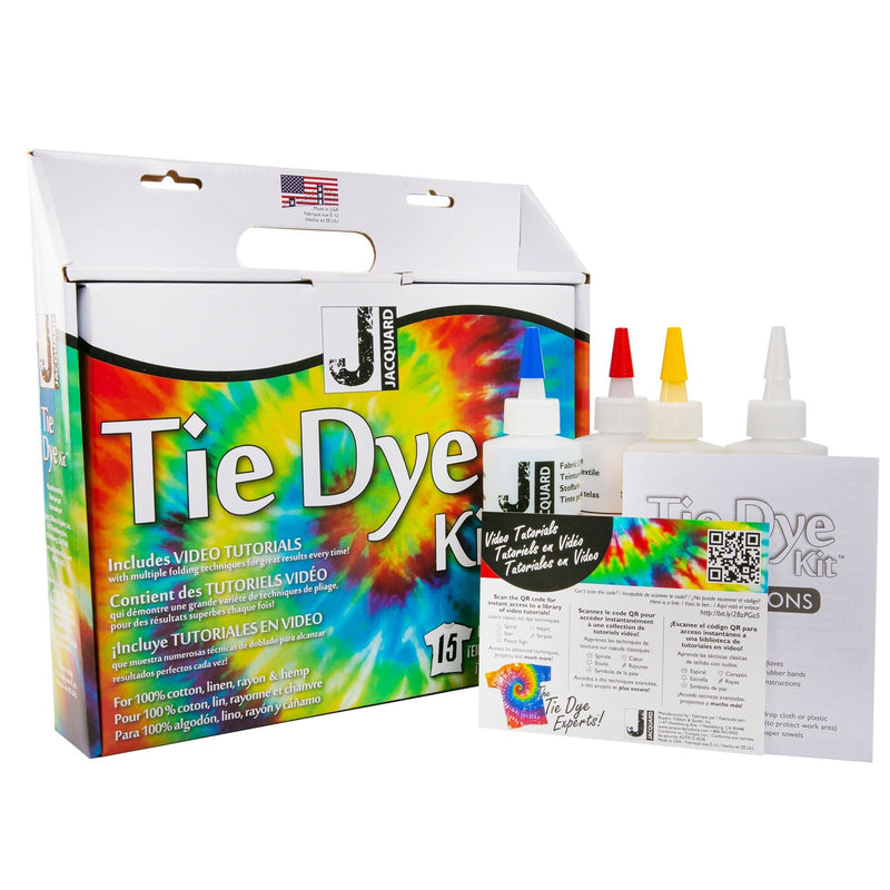 Gold Jacquard Tie Dye Kit Large Fabric Paints & Dyes