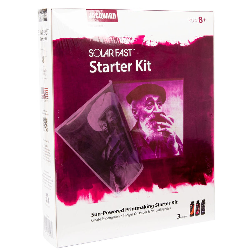 Dark Red Jacquard Solarfast Starter Kit Fabric Paints & Dyes