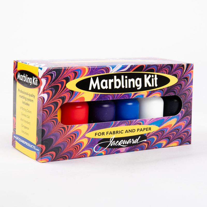 Red Jacquard Marbling Starter Kit Marbling Paint