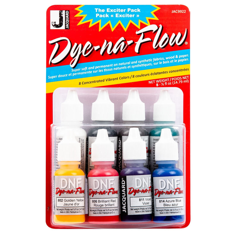 Red Jacquard Dye-Na-Flow Mini Exciter Pack Fabric Paints & Dyes