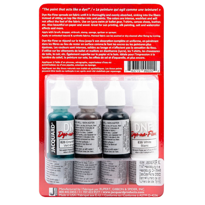 Red Jacquard Dye-Na-Flow Mini Exciter Pack Fabric Paints & Dyes