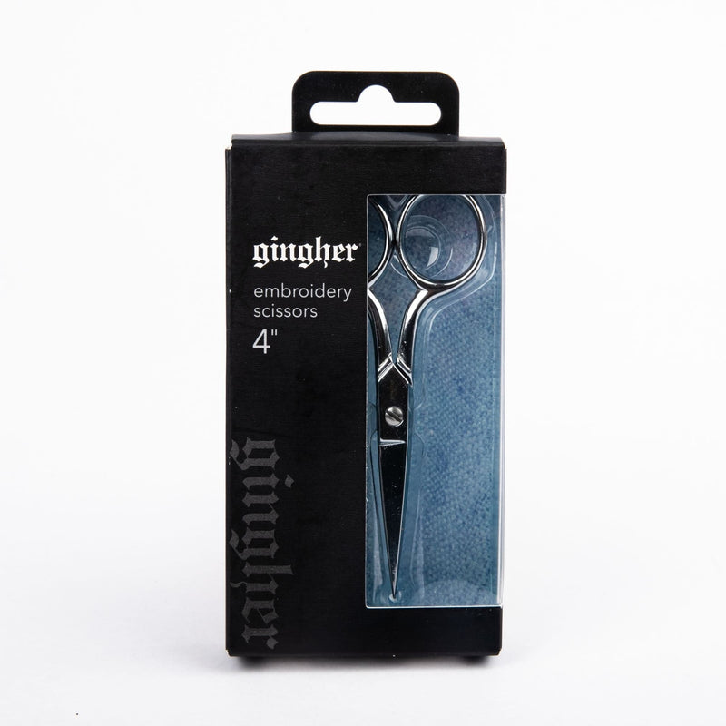 Slate Gray Gingher Embroidery Scissors 4"

W/Leather Sheath Quilting and Sewing Tools and Accessories