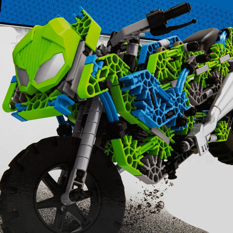 Light Gray K'NEX - Mega Motorcycle Building Set Kids Educational Games and Toys