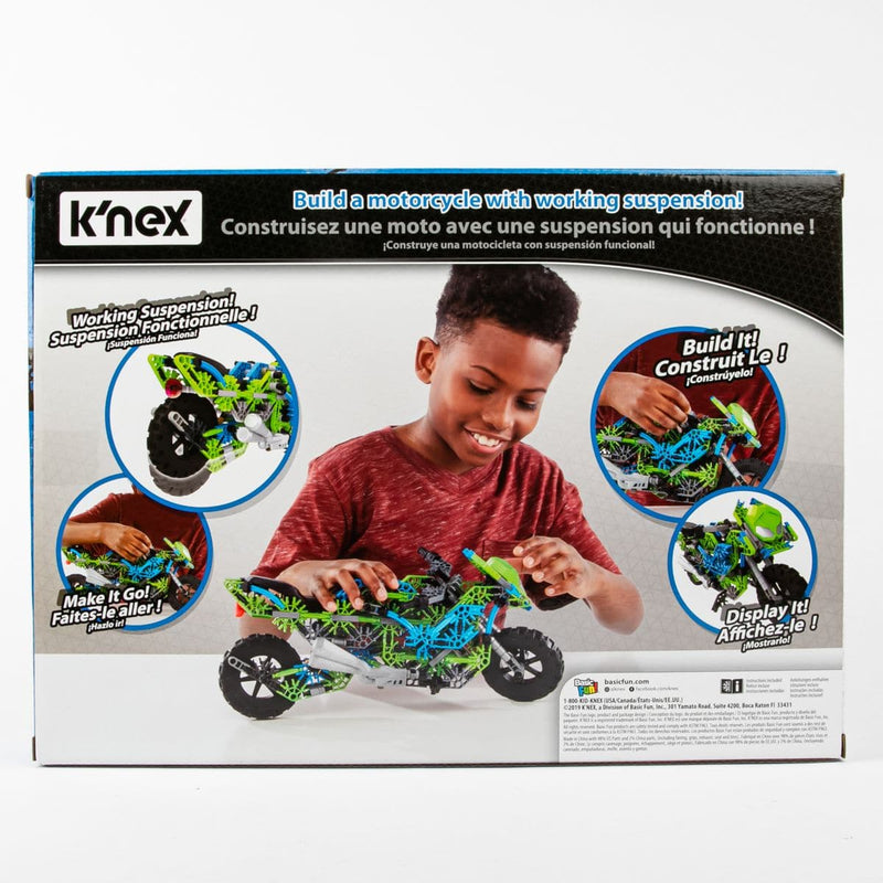 Dark Slate Gray K'NEX - Mega Motorcycle Building Set Kids Educational Games and Toys