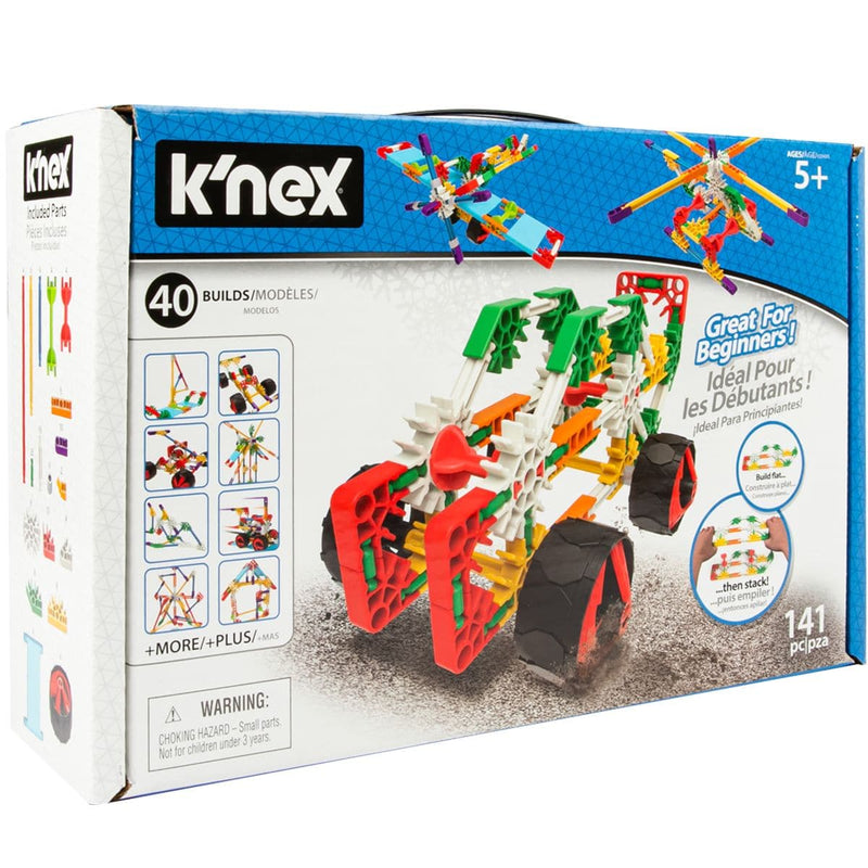 Dark Cyan knex - Beginner 40 Model Building Set Kids STEM & STEAM Kits