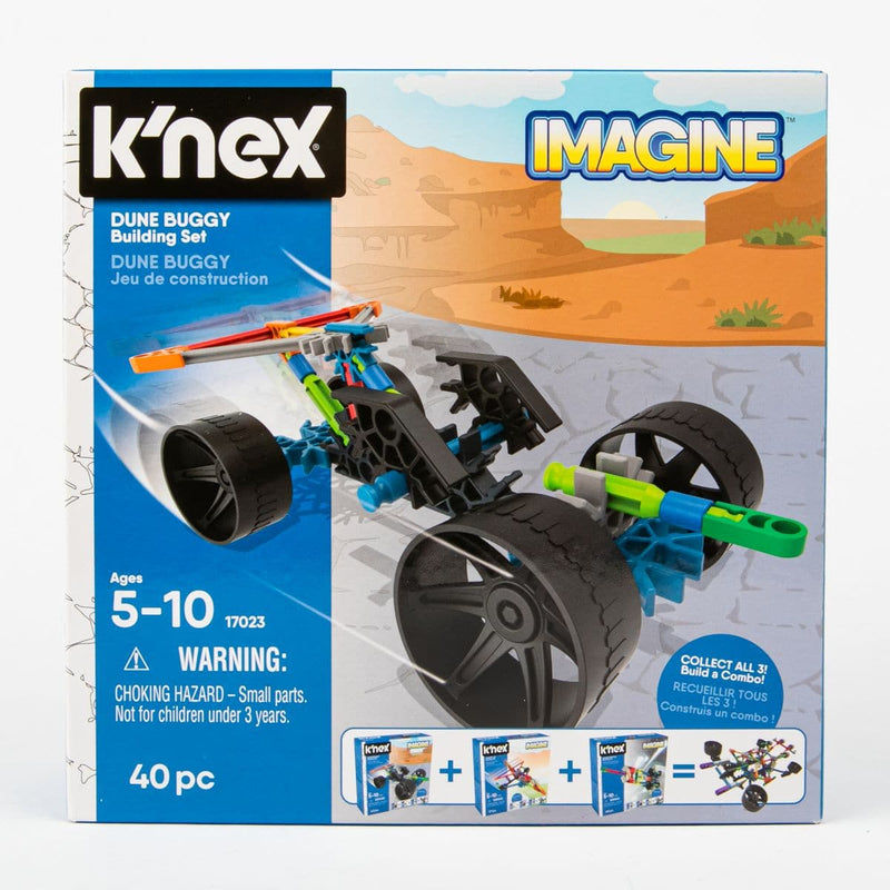 Light Gray k'nex Dune Buggy 40pcs Kids STEM & STEAM Kits