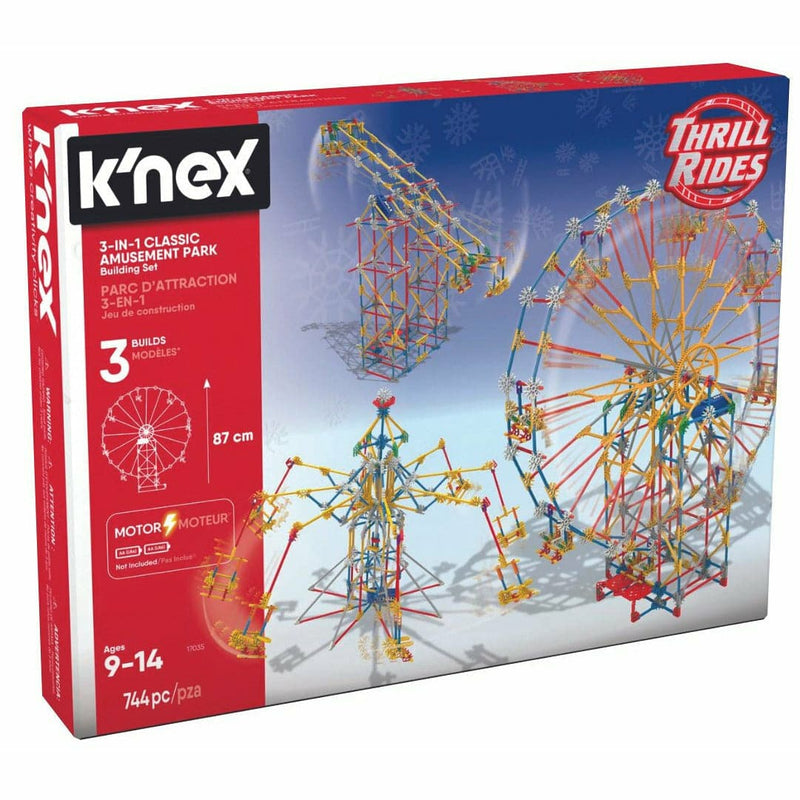 Gray knex - 3 n 1 Amusement Park Kids STEM & STEAM Kits