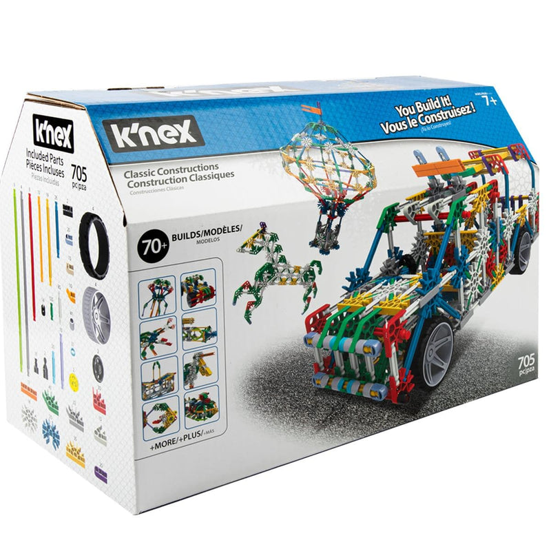 Dark Slate Gray K'NEX - Classic Constructions 70 Model Set Kids Educational Games and Toys