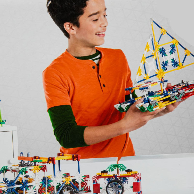 Gray K'NEX - Classic Constructions 70 Model Set Kids Educational Games and Toys