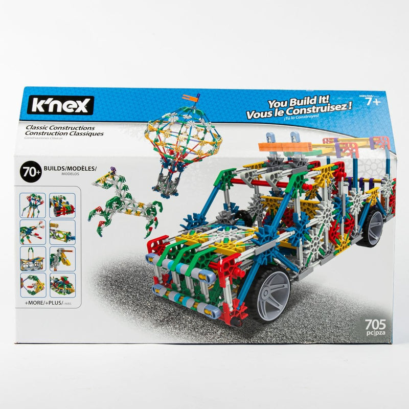 Dark Slate Gray K'NEX - Classic Constructions 70 Model Set Kids Educational Games and Toys