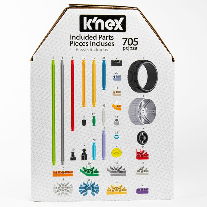 Lavender K'NEX - Classic Constructions 70 Model Set Kids Educational Games and Toys