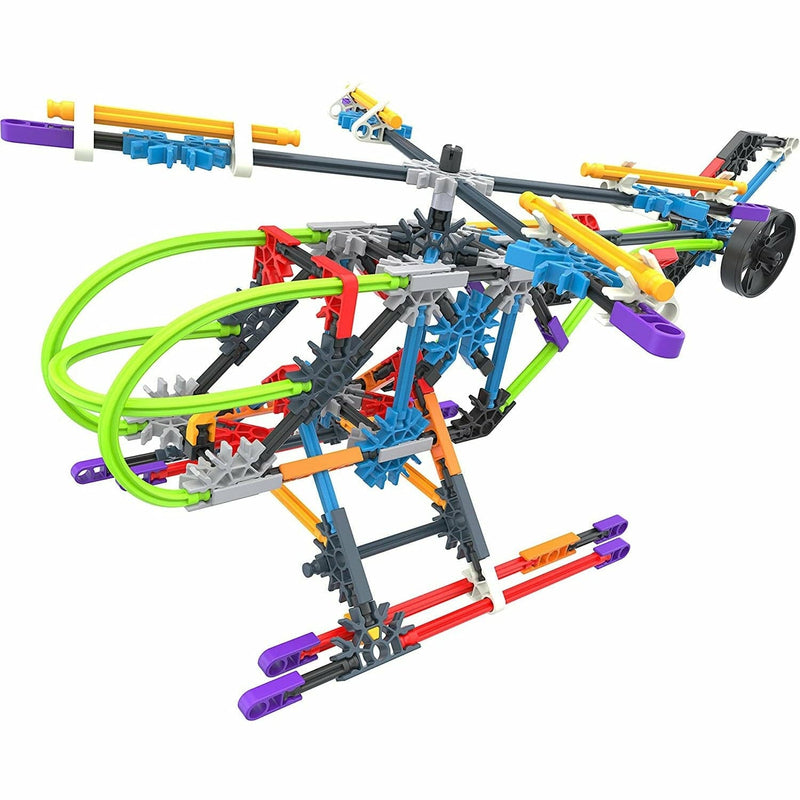 Dark Sea Green Knex - Wings and Wheels 30 Builds 500 pieces Kids Educational Games and Toys