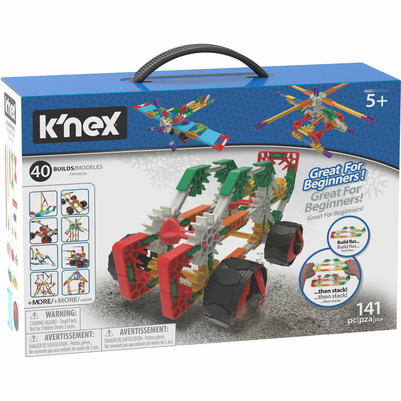 Light Gray knex - Beginner 40 Model Building Set Kids STEM & STEAM Kits