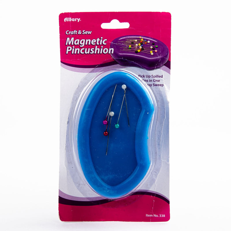Midnight Blue Allary Magnetic Pincushion Needlework Needles