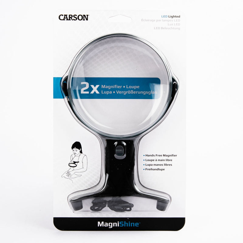 Dark Cyan Carson MagniShine LED Lighted Hands-Free Magnifier Quilting and Sewing Tools and Accessories