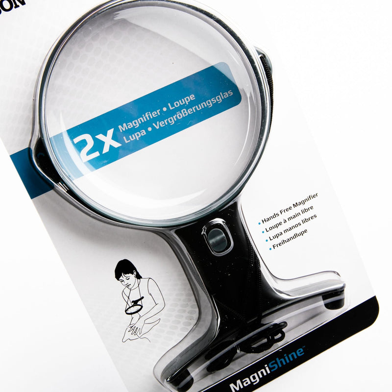 Dark Cyan Carson MagniShine LED Lighted Hands-Free Magnifier Quilting and Sewing Tools and Accessories