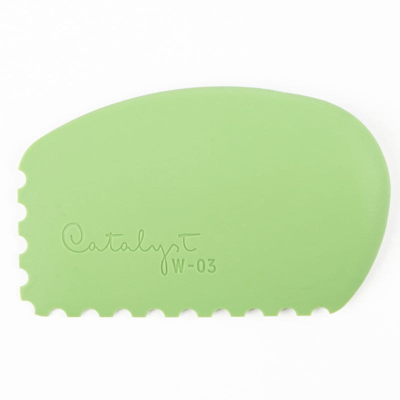 Light Green Princeton Catalyst Silicone Wedge Tool - Green W - 03 Paint Brushes