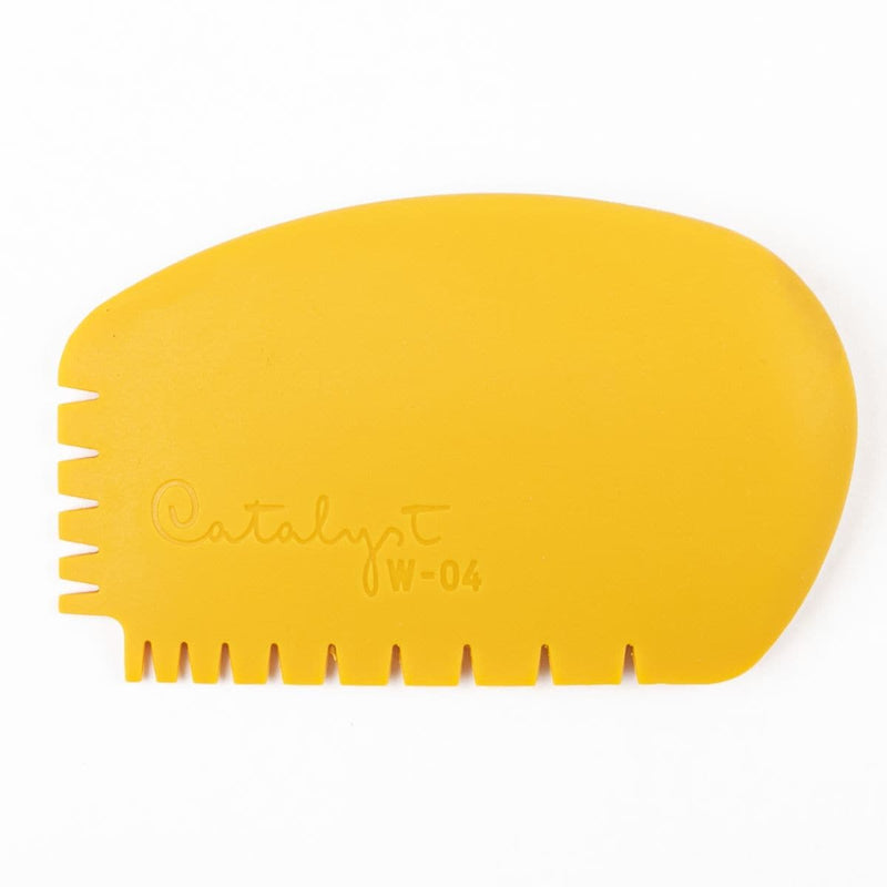 Goldenrod Princeton Catalyst Silicone Wedge Tool - Yellow W - 04 Paint Brushes